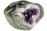 Polished, Purple Amethyst Geode - Uruguay #152381-2
